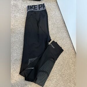 Nike pro tights. (Thinner material)